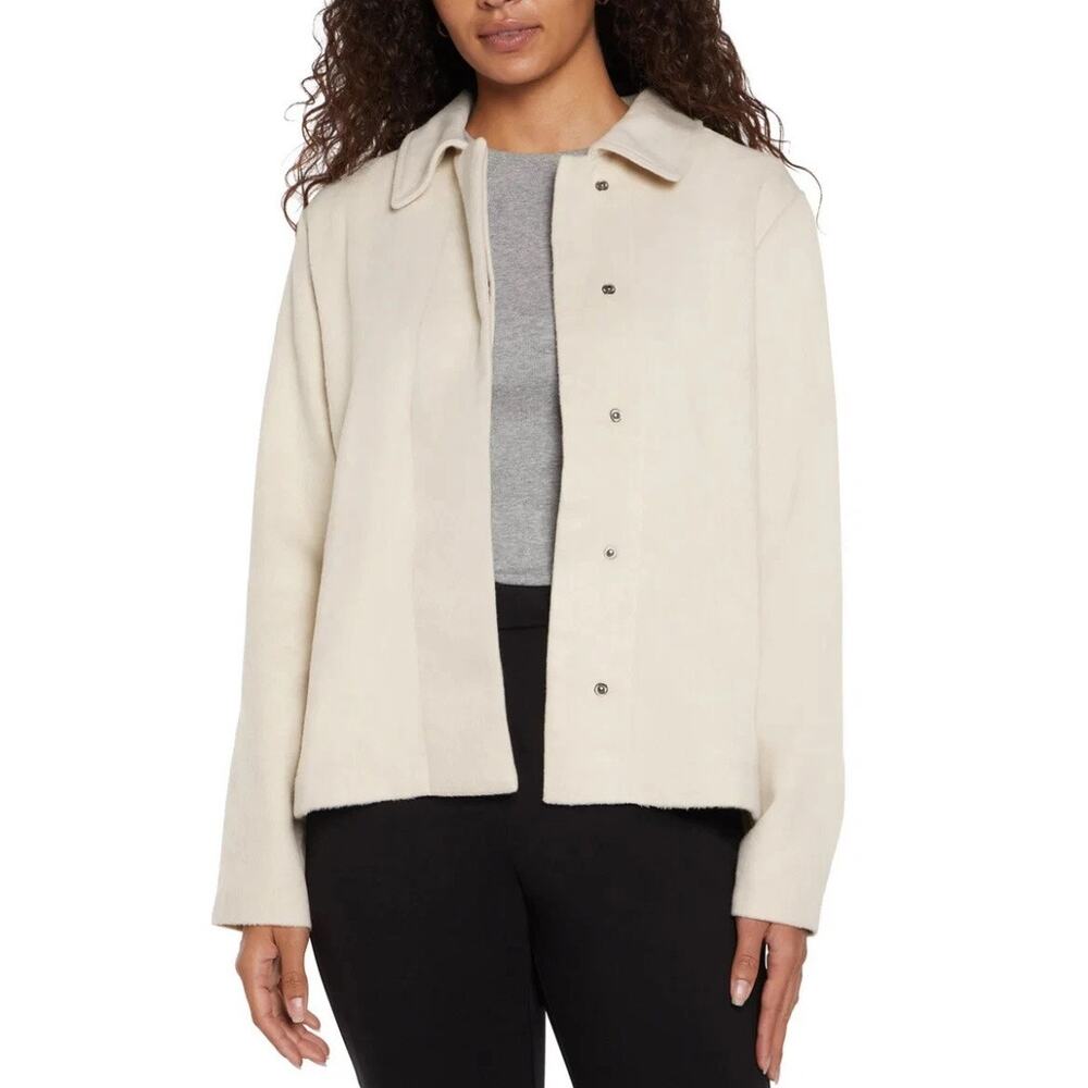 Banana Republic - Snap Front Jacket / Cream / Size 2XL / NWT